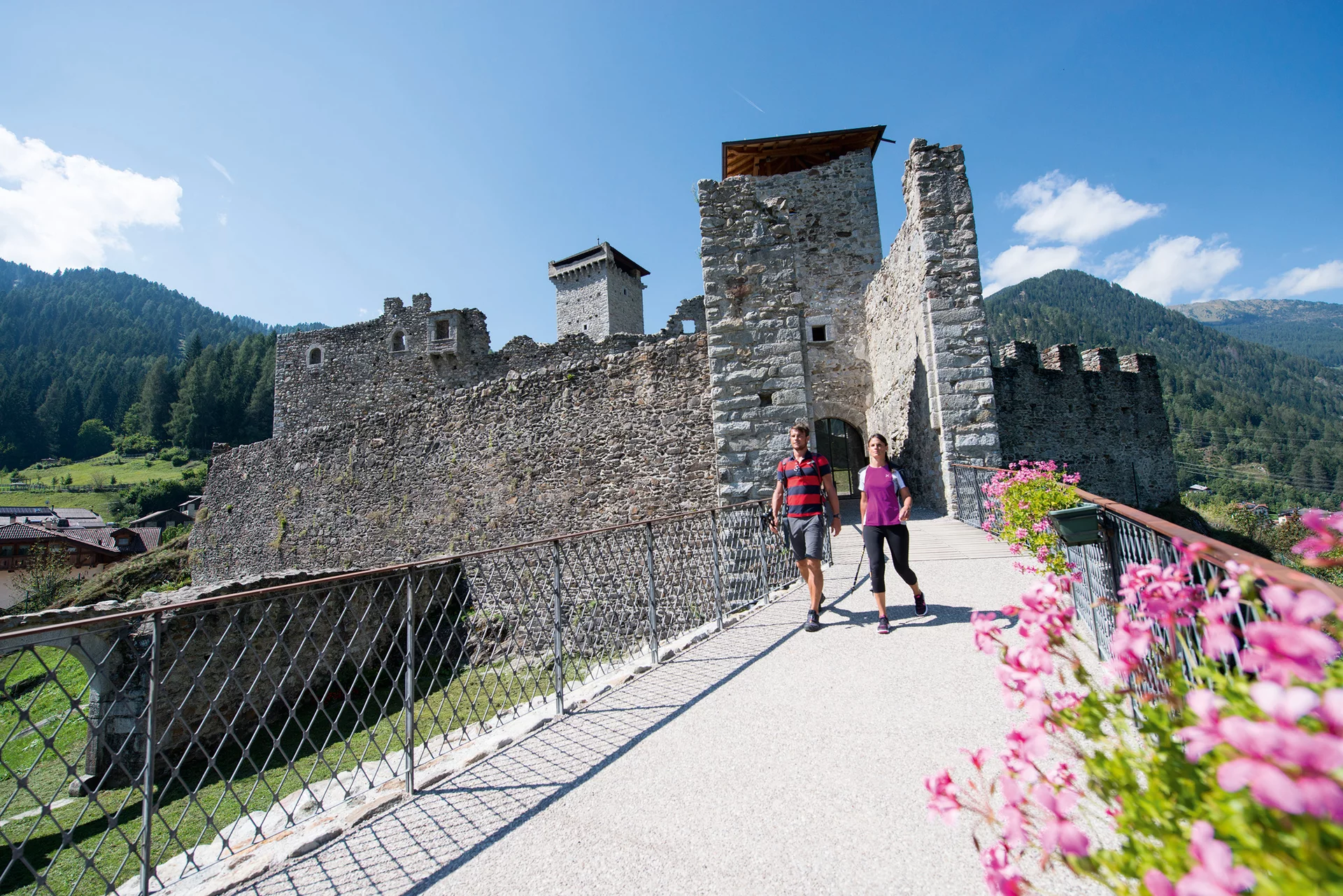 San Michele Castle Ossana Castle Val di Sole Trentino